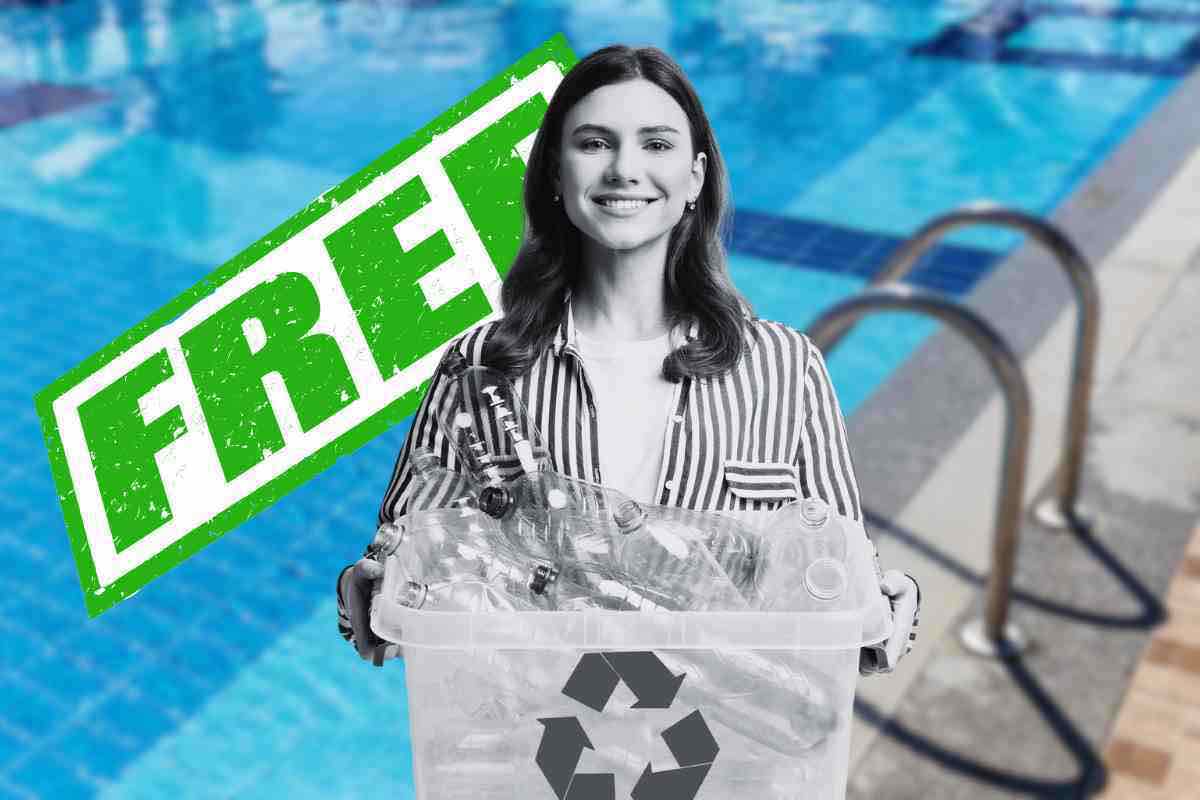Ecco come ottenere una piscina gratis riciclando