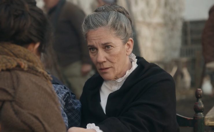 petra in una scena de la promessa