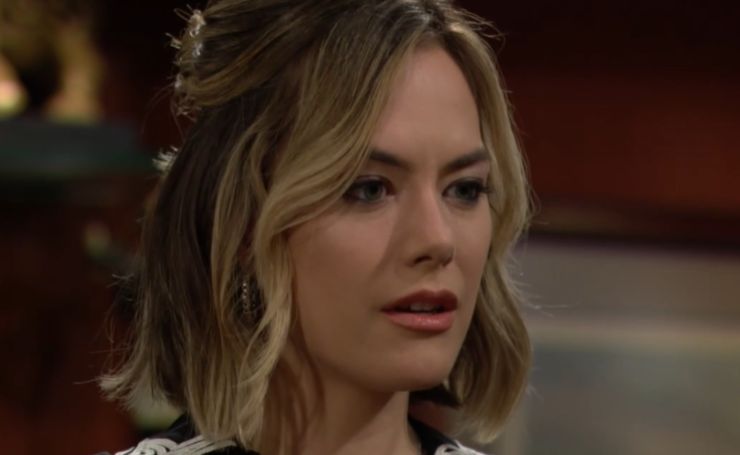 hope in una scena di beautiful